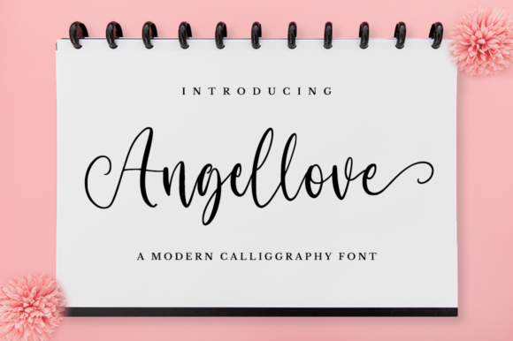 Angellove: A Modern Script Font for Digital Branding