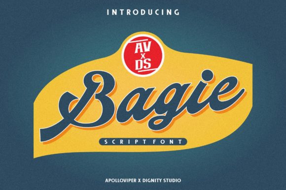 Bagie: A Script Font That Cuts Through the Feed