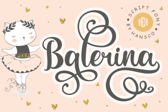 Balerina: A Handwritten Font That Feels Like It Belongs
