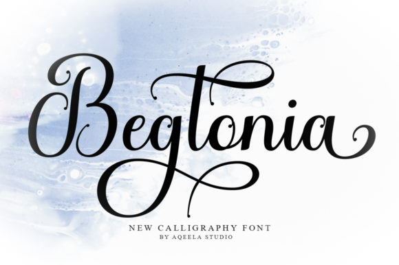 Begtonia: A Script Font for Real Projects