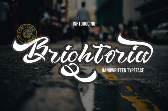 Brightoria: A Handwritten Script Font That Elevates Your Brand