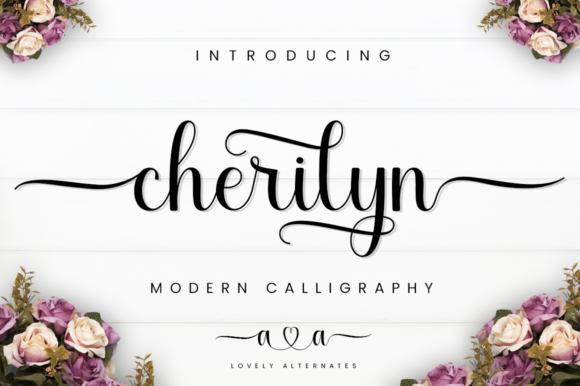 Cherilyn: A Luxurious Handwritten Font