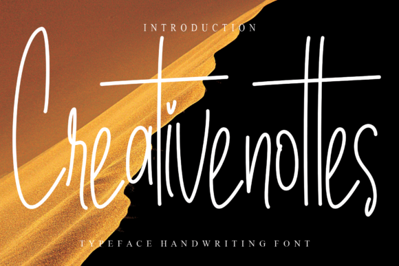 Creativenottes: A Delicate Handwritten Font for Polished Branding