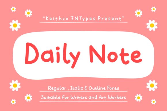Daily Note: A Friendly Font for Business
