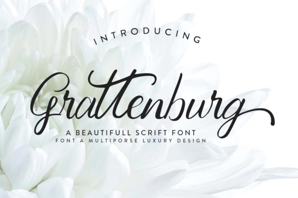Grattenburg: A Handwritten Font That Earns Its Place in Real Campaigns