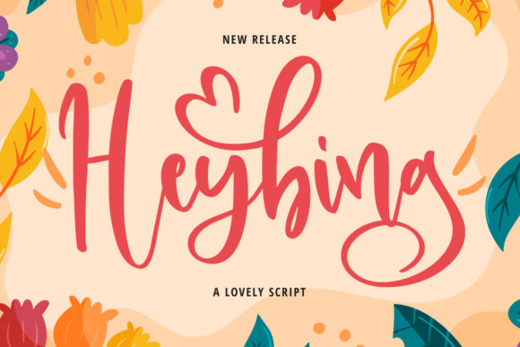 Heybing: A Handwritten Font That Feels Human on Every Screen