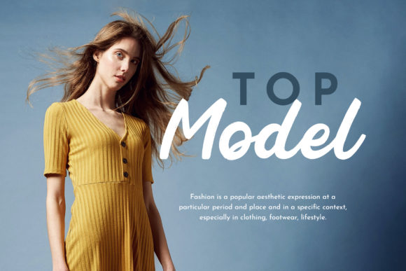 Monica Mirabelle: A Refined Script Font for Editorial Design