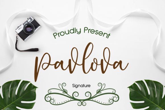 Pavlova Font: Elegant Handwritten Style for Your Brand