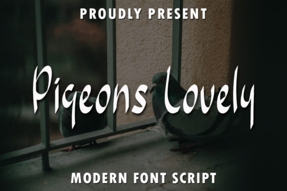 Pigeon Lovely Font: Elegant Script for Editorial Design