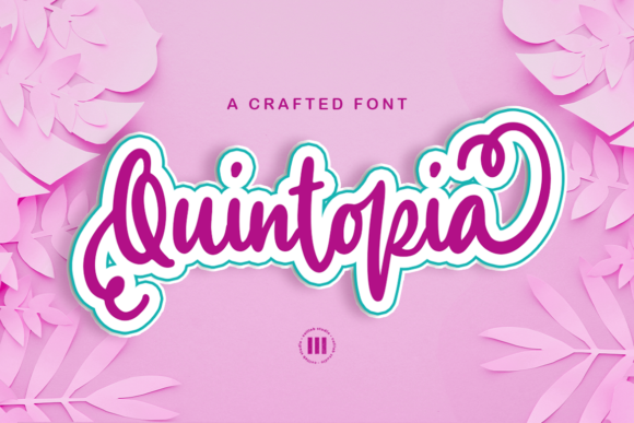 Quintopia: A Timeless Handwritten Font for Real Branding