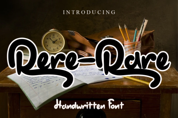 Rere-Rare: A Thoughtful Script Font for Editorial Warmth