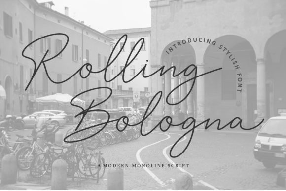 Rolling Bologna: A Font for Impact