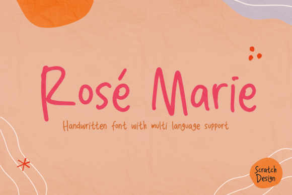 Rose Marie Font: Elegant Script for Craft Projects