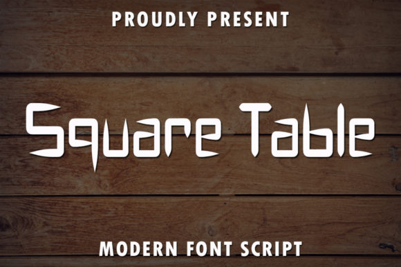 Square Table: A Playful Script Font That Fits Real Branding Work