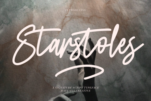 Starstoles: A Handwritten Font That Feels Like Your Own Signature
