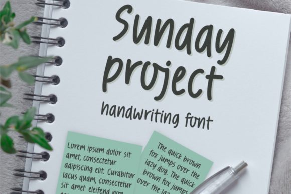 Sunday Project Font for Web Design
