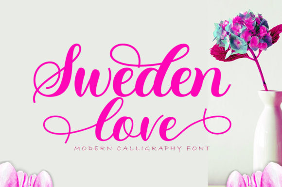 Sweden Love Handwritten Font for Crafters & Sellers