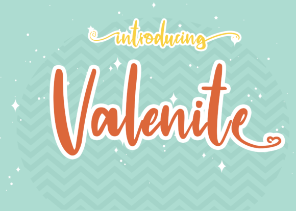 Valenite: A Modern Script Typeface for Editorial Elegance