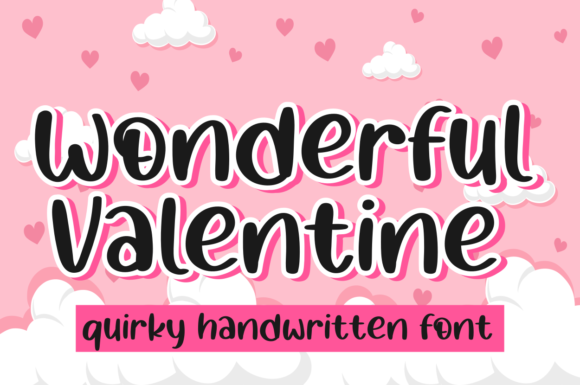 Wonderful Valentine: A Handwritten Font That Feels Like a Warm Hello