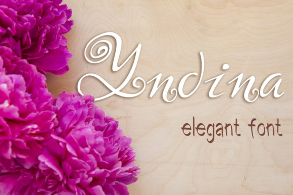 Yndina: A Stylish Script Font